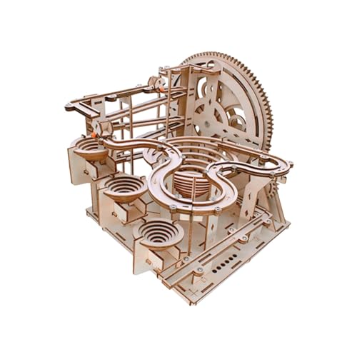 Harilla Marmorbahn-Holzmodellbausätze, 3D-Holzpuzzle, DIY-Geschenke, Hobbys, Spielzeuge, mechanische Modellbausätze, kreativ für Jugendliche und Erwachsene, von Harilla
