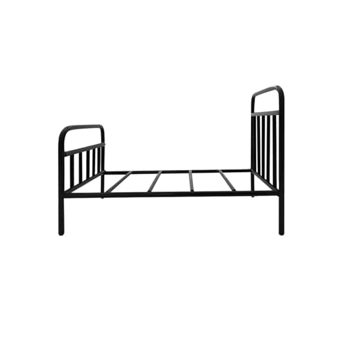 Harilla Maßstab 1:12, Mini-Bett, Puppenhaus, Schlafzimmer-Dekoration, Puppenhaus, Metallbett für Foto-Requisiten, Puppenhaus, Mikro-Landschaftsornamente, Schwarz Harilla Maßstab 1:12, Mini-Bett, Puppenhaus, Schlafzimmer-Dekoration, Puppenhaus, Metallbett für Foto-Requisiten, Puppenhaus, Mikro-Landschaftsornamente, Schwarz von Harilla