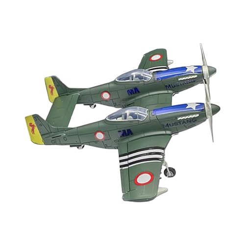 Harilla Maßstab 1:48 USA Fighter Bausätze DIY Flugzeug Tischdekoration Sammlung Flugzeug Geburtstagsgeschenk Pädagogisches Ornament 3D Puzzles, Grün von Harilla