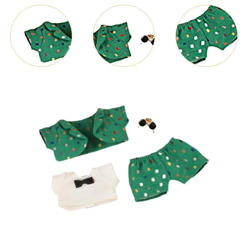 Harilla Mini 17cm 6inch Doll Kleidung Puppenzubehör Kleidung leicht zu tragen DIY Girl Doll Outfits für 15 cm Puppenkostüm DIY Supplies, GrÜn Harilla Mini 17cm 6inch Doll Kleidung Puppenzubehör Kleidung leicht zu tragen DIY Girl Doll Outfits für 15 cm Puppenkostüm DIY Supplies, GrÜn von Harilla