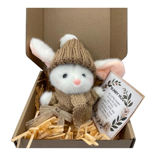 Harilla Mini Bunny Doll Ostergeschenke Party Versorgung Dekorative Osterdekoration Urlaub Ornament Festival Layout Haushalt Wohnkultur, Khaki von Harilla