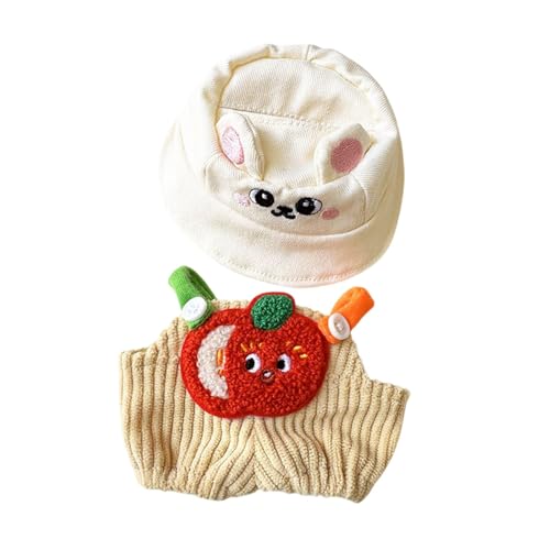 Harilla Mini-Puppen Hosen Kleidung Set, niedlicher Puppen Anzug, Flasche verkleiden Kostüme, Puppen Bekleidung Zubehör, Hut Set für Mädchen Puppe, Obsthut-Set Harilla Mini-Puppen Hosen Kleidung Set, niedlicher Puppen Anzug, Flasche verkleiden Kostüme, Puppen Bekleidung Zubehör, Hut Set für Mädchen Puppe, Obsthut-Set von Harilla