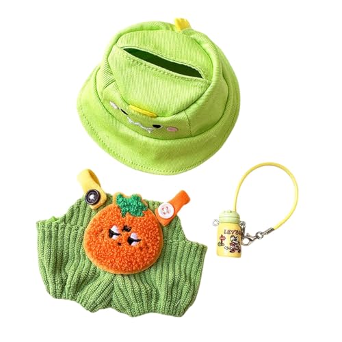 Harilla Mini-Puppen Hosen Kleidung Set, niedlicher Puppen Anzug, Flasche verkleiden Kostüme, Puppen Bekleidung Zubehör, Hut Set für Mädchen Puppe, Orangefarbenes Flaschenset Harilla Mini-Puppen Hosen Kleidung Set, niedlicher Puppen Anzug, Flasche verkleiden Kostüme, Puppen Bekleidung Zubehör, Hut Set für Mädchen Puppe, Orangefarbenes Flaschenset von Harilla