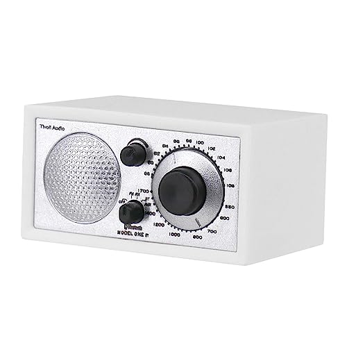 Harilla Miniatur Radio Modell, Mini Radio Modell Im Maßstab 1:6, Ornament, Foto Requisiten, Puppenhaus Zubehör, 1/6 Puppenhaus Radio, für Arbeitszimmer, Schla, Weiß Harilla Miniatur Radio Modell, Mini Radio Modell Im Maßstab 1:6, Ornament, Foto Requisiten, Puppenhaus Zubehör, 1/6 Puppenhaus Radio, für Arbeitszimmer, Schla, Weiß von Harilla