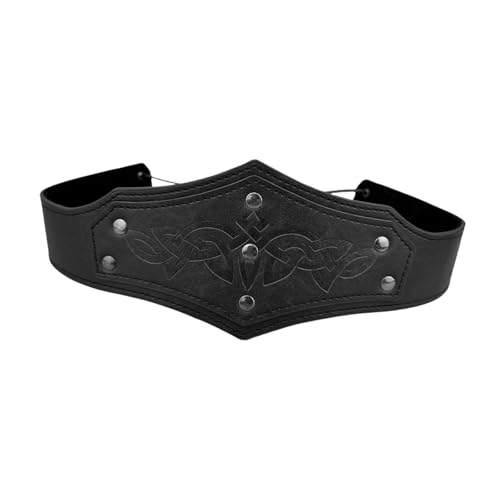 Harilla Mittelalterlicher Kopfbedeckung Leichter Kopfschmuck für Dress -up -Geschenkperformance Fleischivale, Schwarz von Harilla