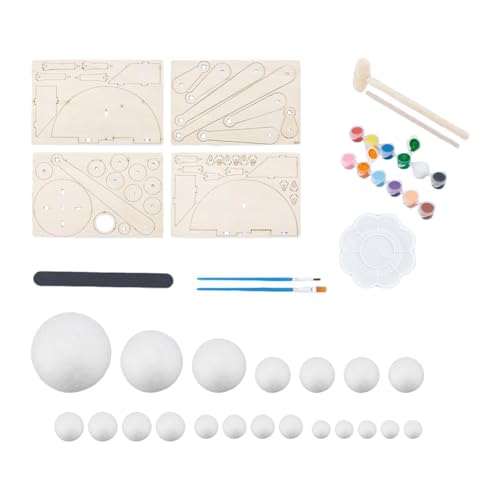 Harilla -Modell-Set, 8 Planeten -Modell, DIY Wissenschafts-Aktivitätsspielzeug für Geschenk Kinder Kognitive Party Aufklärung Harilla -Modell-Set, 8 Planeten -Modell, DIY Wissenschafts-Aktivitätsspielzeug für Geschenk Kinder Kognitive Party Aufklärung von Harilla