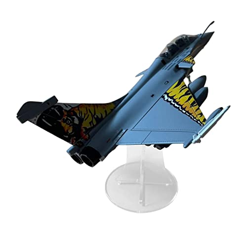 Harilla Modellflugzeug im Maßstab 1:72, Dekorationsstück für Schreibtisch und Wohnraum, Grau und Gelb von Harilla