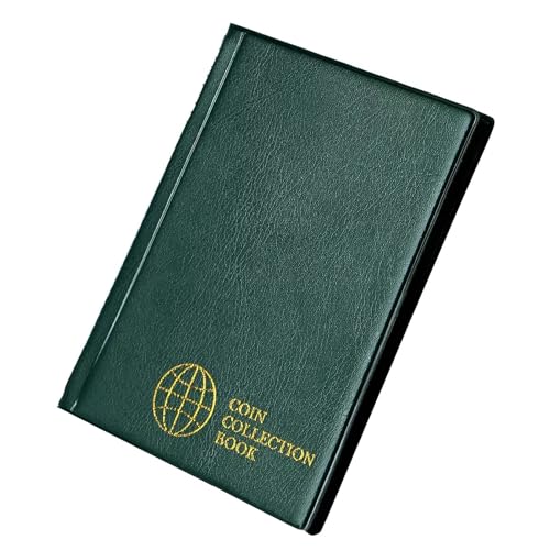 Harilla Münzsammlungs -Seitenorganisator, Binder Case, Inhaber des Währungsverbrauchs, Speicherbuch für Collectors Quarters Bill Stempel, GrÜn Harilla Münzsammlungs -Seitenorganisator, Binder Case, Inhaber des Währungsverbrauchs, Speicherbuch für Collectors Quarters Bill Stempel, GrÜn von Harilla