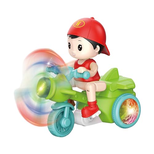 Harilla Neuartiges Elektrisches Dreirad für Jungen, Pädagogisches, Kreatives Interaktives Montessori Spielzeug für Mädchen Und Jungen Im Alter von 3 4 5 6 Jah, Grün von Harilla