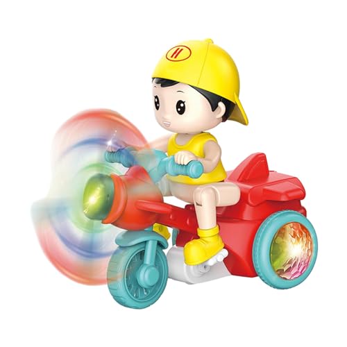 Harilla Neuartiges Elektrisches Dreirad für Jungen, Pädagogisches, Kreatives Interaktives Montessori Spielzeug für Mädchen Und Jungen Im Alter von 3 4 5 6 Jah, Rot von Harilla