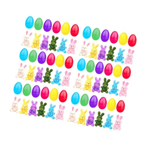 Harilla Ostereier mit Stofftieren Korb Stuffers Füllstoffe Dekorativ für Geburtstage Kinder, 36 Set Harilla Ostereier mit Stofftieren Korb Stuffers Füllstoffe Dekorativ für Geburtstage Kinder, 36 Set von Harilla
