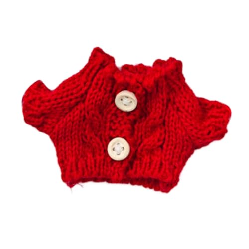 Harilla Plüsch-Puppenkleidung für 15–17 cm große Puppen, Pullover von Harilla