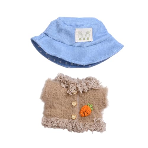 Harilla Plüsch-Puppenmanteljacke, Foto-Requisiten, DIY-Rollenspiel für Kinder, Mantel mit offener Vorderseite. Machen Sie Ihre eigenen Puppen für 17-cm-Puppen, Braun Harilla Plüsch-Puppenmanteljacke, Foto-Requisiten, DIY-Rollenspiel für Kinder, Mantel mit offener Vorderseite. Machen Sie Ihre eigenen Puppen für 17-cm-Puppen, Braun von Harilla