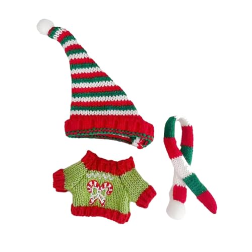 Harilla Plüschpuppe, Strickpullover, Puppen-Outfits, DIY-Puppenspielzeug, modische Foto-Requisiten für Kinder, süße Kostüme, Puppenkleidung für 17 cm große, GrÜn Harilla Plüschpuppe, Strickpullover, Puppen-Outfits, DIY-Puppenspielzeug, modische Foto-Requisiten für Kinder, süße Kostüme, Puppenkleidung für 17 cm große, GrÜn von Harilla