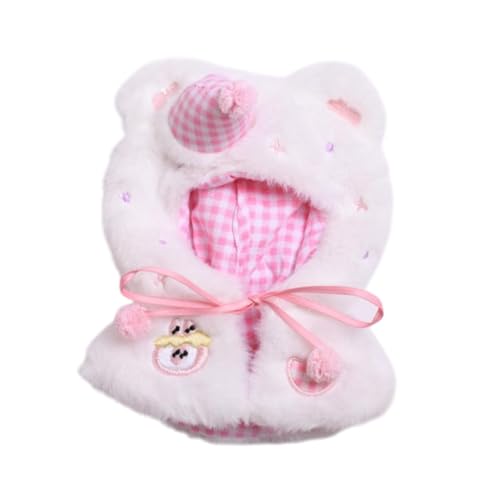 Harilla Plüschpuppe Doll Kleidung Kostüm Süßes Mädchen Puppen DIY Accessoire Weich ohne Puppe für 15-17 cm Puppenpuppe Plüsch Outfit, Rosa Harilla Plüschpuppe Doll Kleidung Kostüm Süßes Mädchen Puppen DIY Accessoire Weich ohne Puppe für 15-17 cm Puppenpuppe Plüsch Outfit, Rosa von Harilla