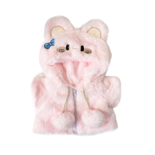 Harilla Plüschpuppenmantel, Puppenkleidung, DIY-modisches pädagogisches Cosplay-Kostüm, Rollenspiel für 38-cm-Puppen, Rosa Harilla Plüschpuppenmantel, Puppenkleidung, DIY-modisches pädagogisches Cosplay-Kostüm, Rollenspiel für 38-cm-Puppen, Rosa von Harilla