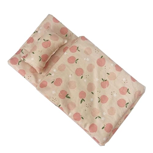 Harilla Puppenbettwäsche-Zubehör-Set, vorgetäuschtes Spielzeug, Rollenspiele, inklusive Matratze, Steppkissen, für Puppenwiegen, Puppenbetten, 10–25 cm große, Rosa Harilla Puppenbettwäsche-Zubehör-Set, vorgetäuschtes Spielzeug, Rollenspiele, inklusive Matratze, Steppkissen, für Puppenwiegen, Puppenbetten, 10–25 cm große, Rosa von Harilla