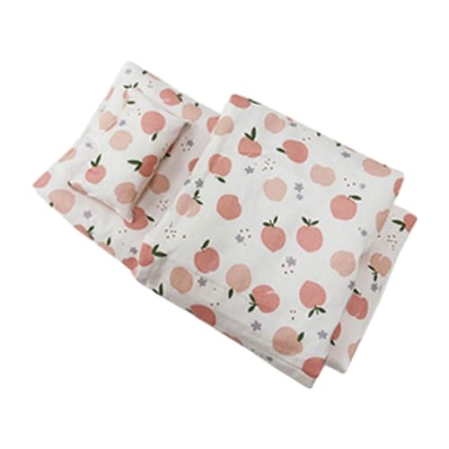 Harilla Puppenbettwäsche-Zubehör-Set, vorgetäuschtes Spielzeug, Rollenspiele, inklusive Matratze, Steppkissen, für Puppenwiegen, Puppenbetten, 10–25 cm große, Weiß Harilla Puppenbettwäsche-Zubehör-Set, vorgetäuschtes Spielzeug, Rollenspiele, inklusive Matratze, Steppkissen, für Puppenwiegen, Puppenbetten, 10–25 cm große, Weiß von Harilla