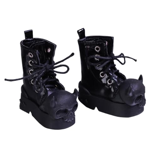 Harilla Puppenschuhe, Party Girls Schuhe, Kinderspielzeug DIY Geschenk Mode süße Outfits Langstiefel Accessoire für 1/4 Dolls Ball Jointed Dolls, Schwarz Harilla Puppenschuhe, Party Girls Schuhe, Kinderspielzeug DIY Geschenk Mode süße Outfits Langstiefel Accessoire für 1/4 Dolls Ball Jointed Dolls, Schwarz von Harilla