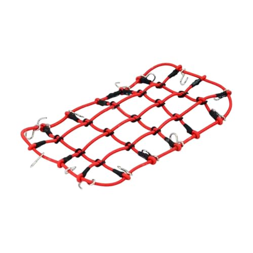 Harilla RC -Auto Gepäck NET DAIR DAHR RARK ROUDY UNIVERSAL RC Accessoire Storage Net Elastic Mesh für 1/12 Mn99s Crawler Trucks Hobby Modellmodell von Harilla