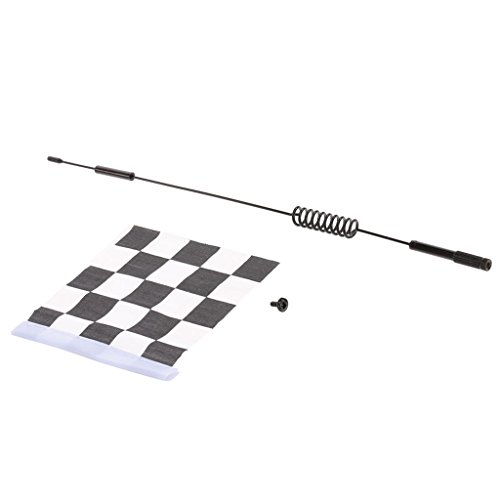 Harilla RC Auto Metallantenne & Flagge für Axial SCX10 von Harilla