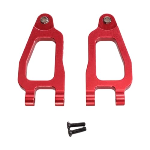 Harilla RC -Auto vordere untere Suspension Arm Kit Niedrige Arme Ersatz vorne Schwung Arm für DIY -Modifikation RC -Auto -Upgrade -Zubehör, Rot von Harilla