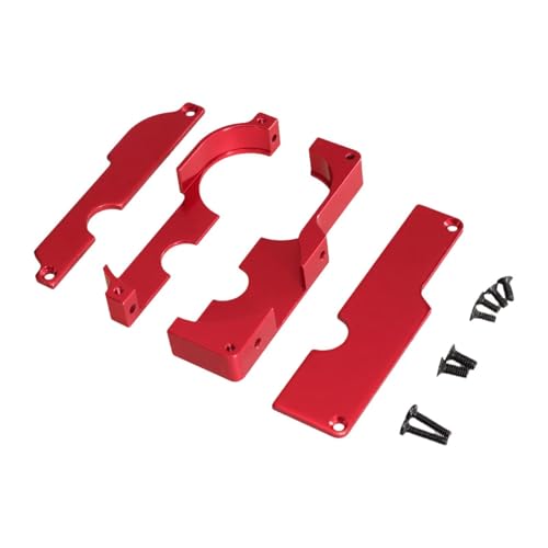 Harilla RC Autokabarabdeckung Easy Abtrennbare Zahnradabdeckung wasserdichte Baugruppe DIY Accessoire Gear RC Autozubehör für 44010 01 02, Rot Harilla RC Autokabarabdeckung Easy Abtrennbare Zahnradabdeckung wasserdichte Baugruppe DIY Accessoire Gear RC Autozubehör für 44010 01 02, Rot von Harilla