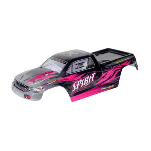 Harilla RC CAR Body Shell LKW -LKW -Körperzubehör hohe Zuverlässigkeit Premium RC Fahrzeugabdeckung Ersatzteile Ersetzen Sie die Hülle, für 9135 Q901 Rot von Harilla