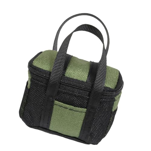 Harilla RC Car Bag Hobby Model Aufbewahrungstasche Dekoration Ersatz Leichtes Zubehörmodell Auto Reisepack für 1: 8 1:10 RC Fahrzeug, Grüne Handtasche von Harilla
