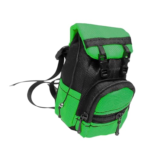 Harilla RC Car Bag Hobby Model Aufbewahrungstasche Dekoration Ersatz Leichtes Zubehörmodell Auto Reisepack für 1: 8 1:10 RC Fahrzeug, Grüner Rucksack von Harilla