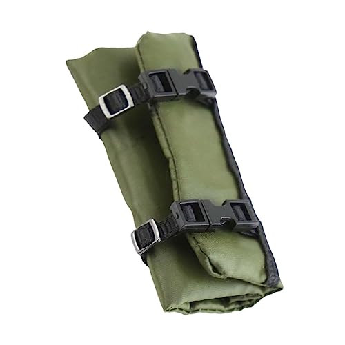 Harilla RC Car High Simulation Schlafsack RC Car Zubehör Leichter Dekor Ersatz Dachdekortasche für 1:18 RC Fahrzeugzubehörteil, Grün von Harilla きん
