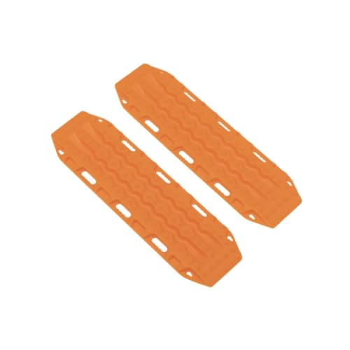 Harilla RC Car Sand Ladder Board für SCX10 für für TRX4 für für TRX6 DIY modifiziertes leichtes Ramp -Board für RC -Autos für 1/10 Crawler Ersatzteile, Orange von Harilla