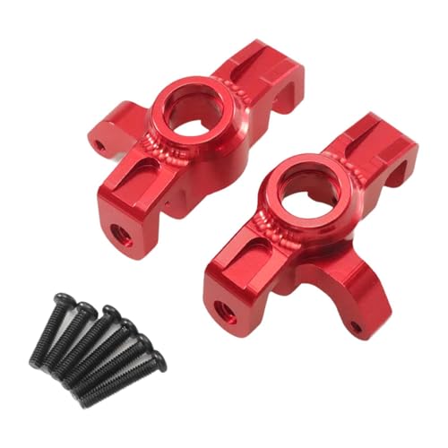 Harilla RC-Car-Vorderradlenkbecher 1/14 Robuste Multifunktions-Leicht zu installierende modifizierte Ersatzteile Metallersatz RC-Car-Zubehör, Rot Harilla RC-Car-Vorderradlenkbecher 1/14 Robuste Multifunktions-Leicht zu installierende modifizierte Ersatzteile Metallersatz RC-Car-Zubehör, Rot von Harilla きん