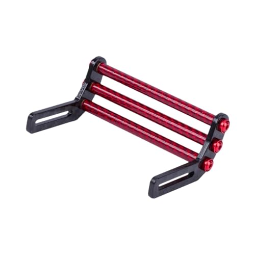 Harilla RC -Frontstoßstangen 75mm 1/10 Professional Sturdy Assembly Nachrüstzubehör Ersatzteile für Crawler Model Trucks Auto für LCG, Rot Harilla RC -Frontstoßstangen 75mm 1/10 Professional Sturdy Assembly Nachrüstzubehör Ersatzteile für Crawler Model Trucks Auto für LCG, Rot von Harilla
