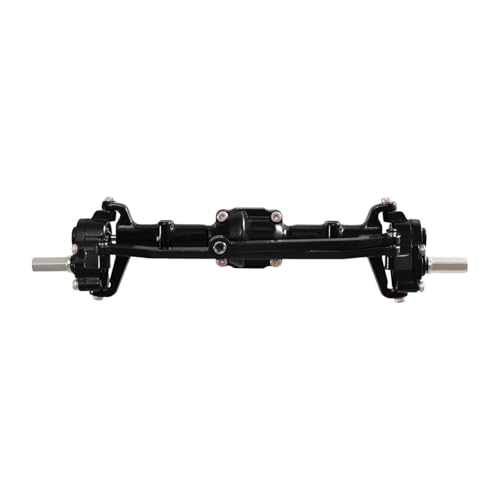 Harilla RC Vorderachse Tür Brücke Ersetzen zu Installieren RC Zubehör Metall Achse für D91 LC79 D90 1/12 Hobby Auto DIY ACCS, Schwarz von Harilla きん