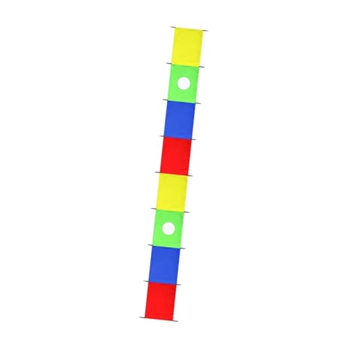 Harilla Rainbow Parachute Toy Playground Spielzeug für soziale Aktivitäten Spielen Rechteckiges Spiel Outdoor -Training Spielzeug für Strandspielplatz Harilla Rainbow Parachute Toy Playground Spielzeug für soziale Aktivitäten Spielen Rechteckiges Spiel Outdoor -Training Spielzeug für Strandspielplatz von Harilla