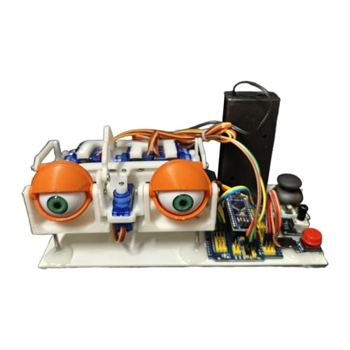 Harilla Roboter-Bionic Eye Animatronic Eyes für wissenschaftliche Experimente DIY Animatronic Eyes DIY Kit Programmierbares Roboterauge von Harilla