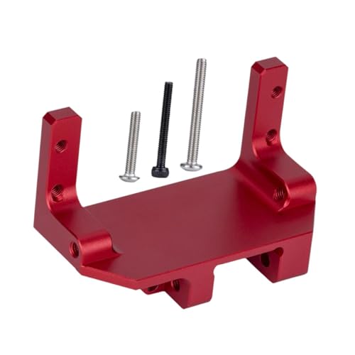 Harilla SCX10 III Servohalterung, AR45P Portalachse 4-Link-Aufhängungskomponentenständer 1:10 RC-Servohalterung Modellautozubehör im Maßstab 1:10, Rot Harilla SCX10 III Servohalterung, AR45P Portalachse 4-Link-Aufhängungskomponentenständer 1:10 RC-Servohalterung Modellautozubehör im Maßstab 1:10, Rot von Harilla