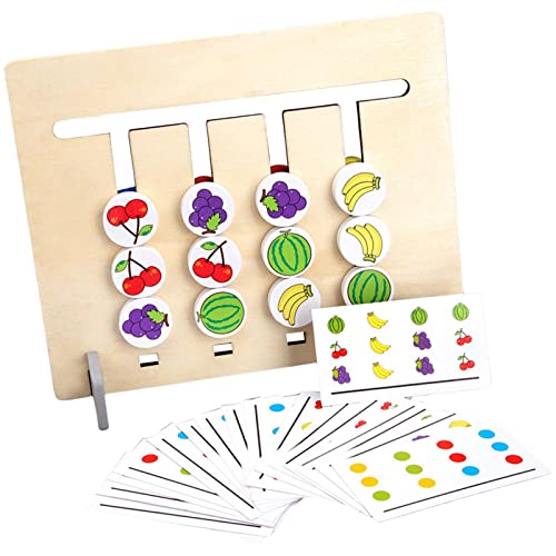 Harilla Schiebepuzzle Spielzeug für Kinder - Kreatives Denkspiel mit bunten Blöcken von Harilla