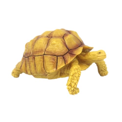 Harilla Schildkröten-Tierfigur, kleine Schildkrötenfigur, Ornament, Lernspielzeug-Kollektion, Schildkrötenfigur, Skulptur für den Rasen im Innenbereich, Gelb Harilla Schildkröten-Tierfigur, kleine Schildkrötenfigur, Ornament, Lernspielzeug-Kollektion, Schildkrötenfigur, Skulptur für den Rasen im Innenbereich, Gelb von Harilla