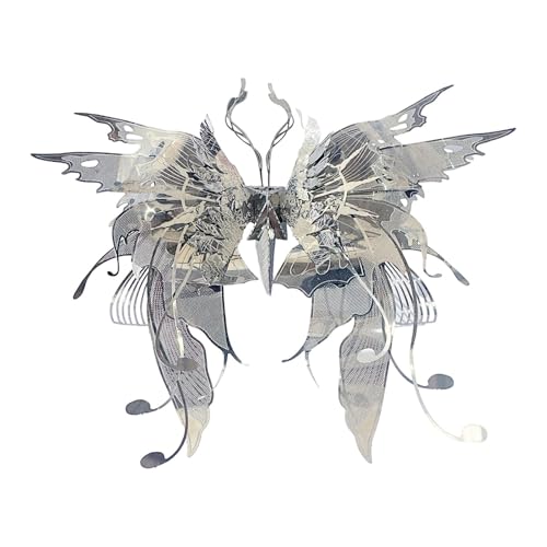 Harilla Schmetterlings-Puzzle, kreativ, Heimdekoration, Sammlerstücke, Denksportaufgabe, Handarbeit, DIY für Erwachsene, Metallmodellbausatz als, Style B von Harilla