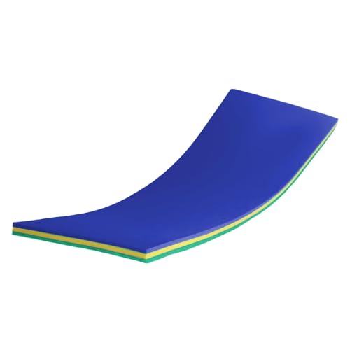 Harilla Schwimmende Wassermatte, Treibende Matratzendecke, Reißfestes Schwimmfloß, Schwimmmatte für Draußen, Bett, Schwimmende Unterlage Zum Bootfahren, Blau Grün Gelb Harilla Schwimmende Wassermatte, Treibende Matratzendecke, Reißfestes Schwimmfloß, Schwimmmatte für Draußen, Bett, Schwimmende Unterlage Zum Bootfahren, Blau Grün Gelb von Harilla