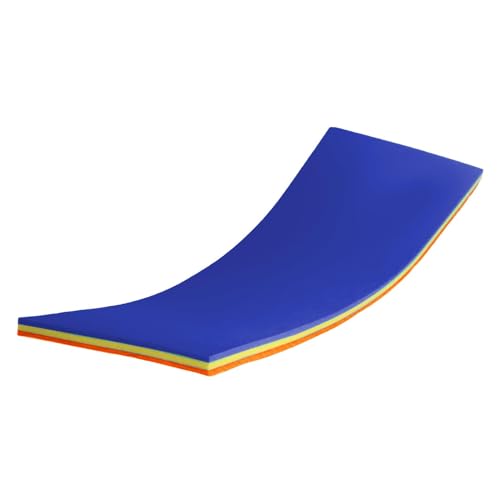 Harilla Schwimmende Wassermatte, Treibende Matratzendecke, Reißfestes Schwimmfloß, Schwimmmatte für Draußen, Bett, Schwimmende Unterlage Zum Bootfahren, Gelb Orange Blau Harilla Schwimmende Wassermatte, Treibende Matratzendecke, Reißfestes Schwimmfloß, Schwimmmatte für Draußen, Bett, Schwimmende Unterlage Zum Bootfahren, Gelb Orange Blau von Harilla