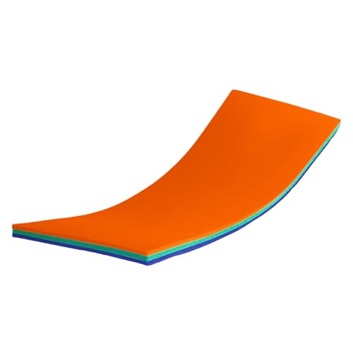 Harilla Schwimmende Wassermatte, Treibende Matratzendecke, Reißfestes Schwimmfloß, Schwimmmatte für Draußen, Bett, Schwimmende Unterlage Zum Bootfahren, Orange Grün Blau Harilla Schwimmende Wassermatte, Treibende Matratzendecke, Reißfestes Schwimmfloß, Schwimmmatte für Draußen, Bett, Schwimmende Unterlage Zum Bootfahren, Orange Grün Blau von Harilla