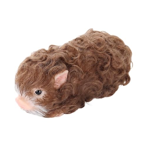 Harilla Silicon Pig Doll Miniatur wiedergeborenes Schweinspielzeug, realistisches süßes Tierpuppenspielzeug für Familie, Heimdekoration Harilla Silicon Pig Doll Miniatur wiedergeborenes Schweinspielzeug, realistisches süßes Tierpuppenspielzeug für Familie, Heimdekoration von Harilla