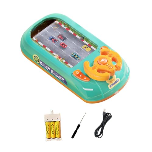 Harilla Simulation Fahren Lenkrad für Auto Spiele Controller - Entwicklung Spielzeug für Kinder ab 3 Jahren, Stil F von Harilla