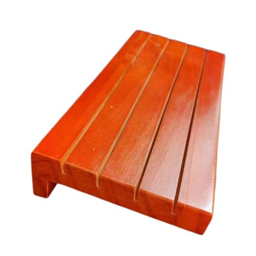 Harilla Spielkartenhalter Rack Massivholzkartenhalter Premium für Erwachsene, Senioren Stabiler Organisator Display für Spielabende Partys, Style D von Harilla