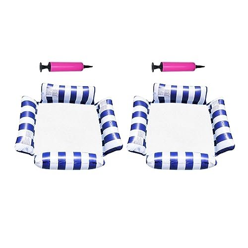 Harilla Strandstühle für Wasserspaß - 2er Pack, Dunkelblau von Harilla