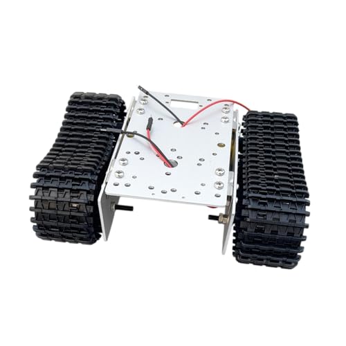Harilla Tank Chassis Smart Roboter Car Chassis Kit Schockabsorbing Manuelle Fähigkeiten Aluminiumlegierung für Hobbyisten Forschungsprojekte verfolgt Harilla Tank Chassis Smart Roboter Car Chassis Kit Schockabsorbing Manuelle Fähigkeiten Aluminiumlegierung für Hobbyisten Forschungsprojekte verfolgt von Harilla