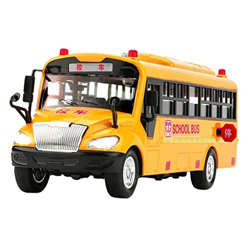 Harilla Trägheitstechnik-Auto, Schulbus-Spielzeug, Kinderspielzeugauto, Spielfahrzeuge, Spielzeug, Reibungsauto, Spielzeug für Klassenzimmer, Wohnzimmer, XL von Harilla